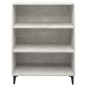 vidaXL Sideboard Betongrau 69,5x32,5x90 cm Holzwerkstoff vidaXL Sideboard Betongrau 69,5x32,5x90 cm Holzwerkstoff