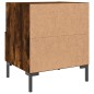 vidaXL Nachttisch Räuchereiche 40x35x47,5 cm Holzwerkstoff vidaXL Nachttisch Räuchereiche 40x35x47,5 cm Holzwerkstoff