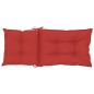Gartenstuhlauflagen für Hochlehner 6 Stk. Rot 120x50x7 cm Stoff Gartenstuhlauflagen für Hochlehner 6 Stk. Rot 120x50x7 cm Stoff