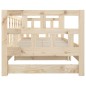 vidaXL Tagesbett Ausziehbar Massivholz Kiefer 2x(90x190) cm vidaXL Tagesbett Ausziehbar Massivholz Kiefer 2x(90x190) cm