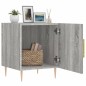 vidaXL Nachttische 2 Stk. Grau Sonoma 40x40x50 cm Holzwerkstoff vidaXL Nachttische 2 Stk. Grau Sonoma 40x40x50 cm Holzwerkstoff