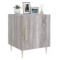 vidaXL Nachttische 2 Stk. Grau Sonoma 40x40x50 cm Holzwerkstoff vidaXL Nachttische 2 Stk. Grau Sonoma 40x40x50 cm Holzwerkstoff