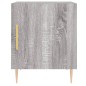vidaXL Nachttische 2 Stk. Grau Sonoma 40x40x50 cm Holzwerkstoff vidaXL Nachttische 2 Stk. Grau Sonoma 40x40x50 cm Holzwerkstoff