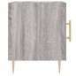 vidaXL Nachttische 2 Stk. Grau Sonoma 40x40x50 cm Holzwerkstoff vidaXL Nachttische 2 Stk. Grau Sonoma 40x40x50 cm Holzwerkstoff