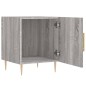 vidaXL Nachttische 2 Stk. Grau Sonoma 40x40x50 cm Holzwerkstoff vidaXL Nachttische 2 Stk. Grau Sonoma 40x40x50 cm Holzwerkstoff