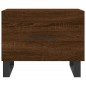 vidaXL Couchtisch Braun Eichen-Optik 50x50x40 cm Holzwerkstoff vidaXL Couchtisch Braun Eichen-Optik 50x50x40 cm Holzwerkstoff