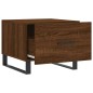 vidaXL Couchtisch Braun Eichen-Optik 50x50x40 cm Holzwerkstoff vidaXL Couchtisch Braun Eichen-Optik 50x50x40 cm Holzwerkstoff