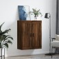 vidaXL Wandschrank Braun Eichen-Optik 69,5x34x90 cm Holzwerkstoff vidaXL Wandschrank Braun Eichen-Optik 69,5x34x90 cm Holzwerkstoff