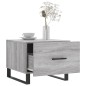 vidaXL Couchtisch Grau Sonoma 50x50x40 cm Holzwerkstoff vidaXL Couchtisch Grau Sonoma 50x50x40 cm Holzwerkstoff
