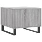 vidaXL Couchtisch Grau Sonoma 50x50x40 cm Holzwerkstoff vidaXL Couchtisch Grau Sonoma 50x50x40 cm Holzwerkstoff