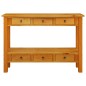 vidaXL Konsolentisch mit Schubladen 110x30x75 cm Mahagoniholz vidaXL Konsolentisch mit Schubladen 110x30x75 cm Mahagoniholz