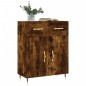 vidaXL Sideboard Räuchereiche 69,5x34x90 cm Holzwerkstoff vidaXL Sideboard Räuchereiche 69,5x34x90 cm Holzwerkstoff