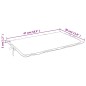 Sonnenliegen-Auflage Grau Karomuster 186x58x3 cm Oxford-Gewebe Sonnenliegen-Auflage Grau Karomuster 186x58x3 cm Oxford-Gewebe