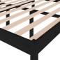 vidaXL Massivholzbett Schwarz Kiefer 140x200 cm vidaXL Massivholzbett Schwarz Kiefer 140x200 cm