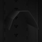 vidaXL Sattelschrank Schwarz 53x53x140 cm Stahl vidaXL Sattelschrank Schwarz 53x53x140 cm Stahl