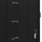 vidaXL Sattelschrank Schwarz 53x53x140 cm Stahl vidaXL Sattelschrank Schwarz 53x53x140 cm Stahl