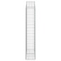 vidaXL Gabione mit Hochbogen 100x30x160/180 cm Verzinktes Eisen vidaXL Gabione mit Hochbogen 100x30x160/180 cm Verzinktes Eisen