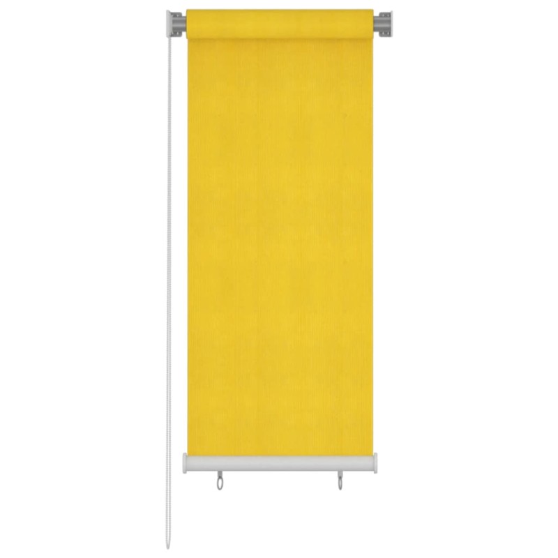 vidaXL Außenrollo 60x140 cm Gelb HDPE vidaXL Außenrollo 60x140 cm Gelb HDPE