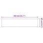 vidaXL Senkrechtmarkise Anthrazit 60x360 cm Oxford-Gewebe vidaXL Senkrechtmarkise Anthrazit 60x360 cm Oxford-Gewebe