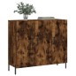 vidaXL Sideboard Räuchereiche 90x34x80 cm Holzwerkstoff vidaXL Sideboard Räuchereiche 90x34x80 cm Holzwerkstoff