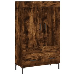 vidaXL Highboard Räuchereiche 69,5x31x115 cm Holzwerkstoff