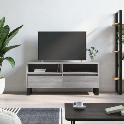 vidaXL TV-Schrank Grau Sonoma 100x34,5x44,5 cm Holzwerkstoff