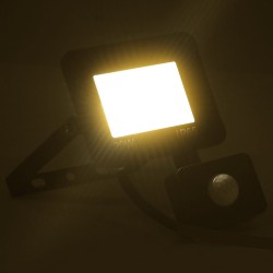 vidaXL LED-Fluter mit Sensor 20 W Warmweiß