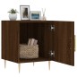 vidaXL Nachttische 2 Stk. Braun Eichen-Optik 40x40x50 cm Holzwerkstoff vidaXL Nachttische 2 Stk. Braun Eichen-Optik 40x40x50 cm Holzwerkstoff