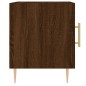 vidaXL Nachttische 2 Stk. Braun Eichen-Optik 40x40x50 cm Holzwerkstoff vidaXL Nachttische 2 Stk. Braun Eichen-Optik 40x40x50 cm Holzwerkstoff