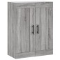 vidaXL Wandschrank Grau Sonoma 69,5x34x90 cm Holzwerkstoff vidaXL Wandschrank Grau Sonoma 69,5x34x90 cm Holzwerkstoff