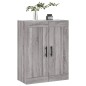 vidaXL Wandschrank Grau Sonoma 69,5x34x90 cm Holzwerkstoff vidaXL Wandschrank Grau Sonoma 69,5x34x90 cm Holzwerkstoff