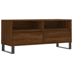 vidaXL TV-Schrank Braun Eichen-Optik 100x34,5x44,5 cm Holzwerkstoff