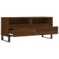 vidaXL TV-Schrank Braun Eichen-Optik 100x34,5x44,5 cm Holzwerkstoff vidaXL TV-Schrank Braun Eichen-Optik 100x34,5x44,5 cm Holzwerkstoff