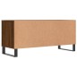 vidaXL TV-Schrank Braun Eichen-Optik 100x34,5x44,5 cm Holzwerkstoff vidaXL TV-Schrank Braun Eichen-Optik 100x34,5x44,5 cm Holzwerkstoff