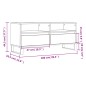 vidaXL TV-Schrank Braun Eichen-Optik 100x34,5x44,5 cm Holzwerkstoff vidaXL TV-Schrank Braun Eichen-Optik 100x34,5x44,5 cm Holzwerkstoff