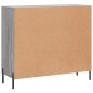 vidaXL Sideboard Grau Sonoma 90x34x80 cm Holzwerkstoff vidaXL Sideboard Grau Sonoma 90x34x80 cm Holzwerkstoff