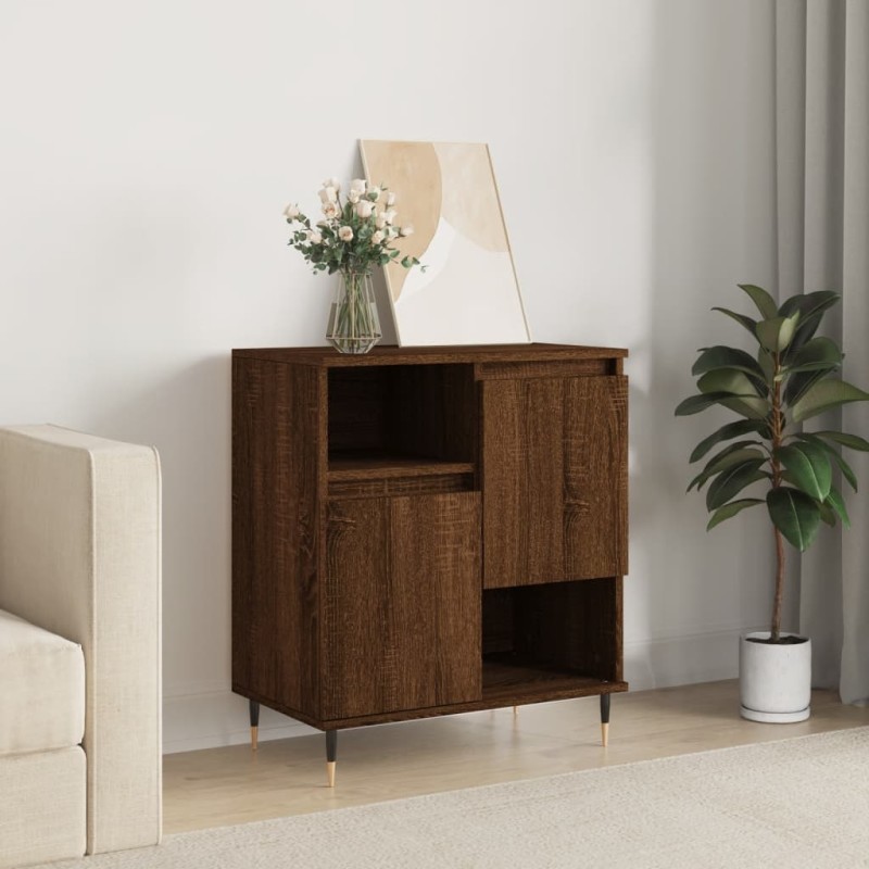 vidaXL Sideboard Braun Eichen-Optik 60x35x70 cm Holzwerkstoff vidaXL Sideboard Braun Eichen-Optik 60x35x70 cm Holzwerkstoff