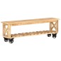 vidaXL TV-Schrank 130x30x42 cm Raues Mangoholz vidaXL TV-Schrank 130x30x42 cm Raues Mangoholz