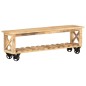 vidaXL TV-Schrank 130x30x42 cm Raues Mangoholz vidaXL TV-Schrank 130x30x42 cm Raues Mangoholz
