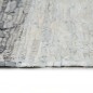 vidaXL Handgewebter Chindi-Teppich Leder 120x170 cm Grau vidaXL Handgewebter Chindi-Teppich Leder 120x170 cm Grau