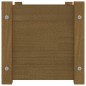 vidaXL Pflanzkübel 2 Stk. Honigbraun 60x31x31 cm Massivholz Kiefer vidaXL Pflanzkübel 2 Stk. Honigbraun 60x31x31 cm Massivholz Kiefer