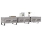 vidaXL TV-Schrank Grau Sonoma 150x36x30 cm Holzwerkstoff vidaXL TV-Schrank Grau Sonoma 150x36x30 cm Holzwerkstoff