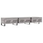 vidaXL TV-Schrank Grau Sonoma 150x36x30 cm Holzwerkstoff vidaXL TV-Schrank Grau Sonoma 150x36x30 cm Holzwerkstoff