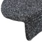 vidaXL Selbstklebende Treppenmatten 5 Stk. Dunkelgrau 65x21x4 cm vidaXL Selbstklebende Treppenmatten 5 Stk. Dunkelgrau 65x21x4 cm