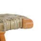 vidaXL Relaxstuhl Natur Kubu-Rattan und Massivholz Mahagoni vidaXL Relaxstuhl Natur Kubu-Rattan und Massivholz Mahagoni