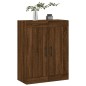vidaXL Wandschrank Braun Eichen-Optik 69,5x34x90 cm Holzwerkstoff vidaXL Wandschrank Braun Eichen-Optik 69,5x34x90 cm Holzwerkstoff