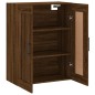 vidaXL Wandschrank Braun Eichen-Optik 69,5x34x90 cm Holzwerkstoff vidaXL Wandschrank Braun Eichen-Optik 69,5x34x90 cm Holzwerkstoff