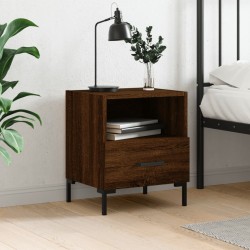 vidaXL Nachttisch Braune Eiche 40x35x47,5 cm Holzwerkstoff