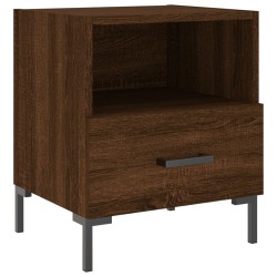 vidaXL Nachttisch Braune Eiche 40x35x47,5 cm Holzwerkstoff