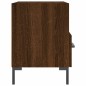 vidaXL Nachttisch Braune Eiche 40x35x47,5 cm Holzwerkstoff vidaXL Nachttisch Braune Eiche 40x35x47,5 cm Holzwerkstoff